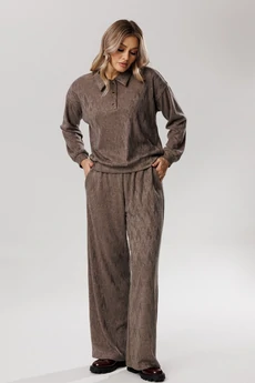 Костюм брючный 2437 капучино VeritaModa