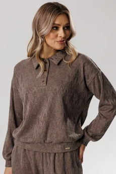 Костюм брючный 2437 капучино VeritaModa