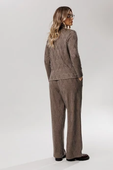 Костюм брючный 2438 капучино VeritaModa
