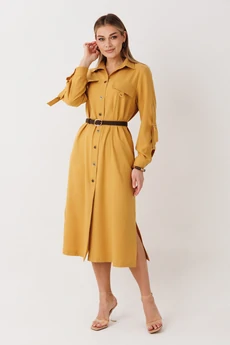 Платье 2442 горчица VeritaModa