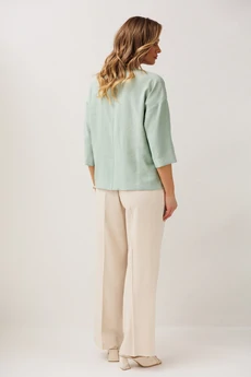 Костюм брючный 2465 мята VeritaModa