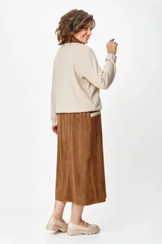 Костюм с юбкой 672 Via-mod