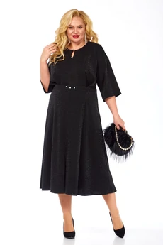 Платье 675 черный Via-mod