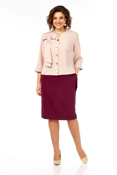 Костюм с юбкой 678 Via-mod
