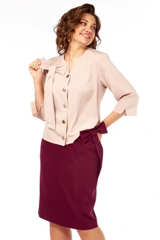 Костюм с юбкой 678 Via-mod