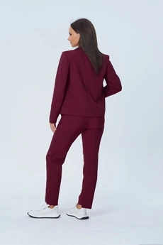Костюм брючный 1003 бургунди Vilena