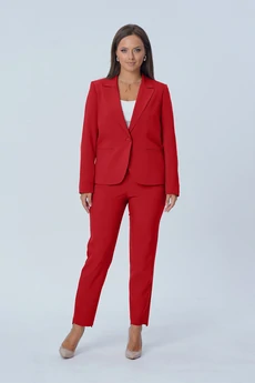 Костюм брючный 1003 красный Vilena