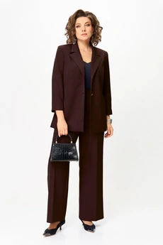 Костюм брючный 1094 шоколад Vilena