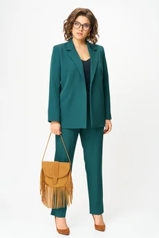 Костюм брючный 1097 зеленый Vilena
