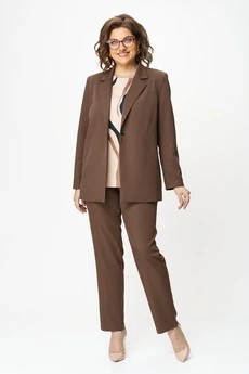 Костюм брючный 1097 шоколад Vilena