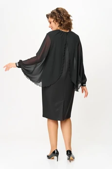 Костюм с платьем 1106 черный Vilena