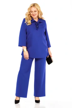 Костюм брючный 1109 василек Vilena