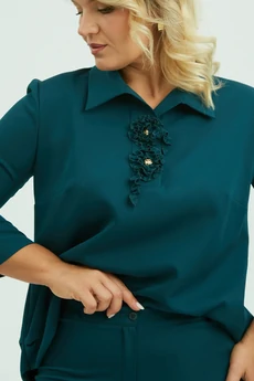 Костюм брючный 1109 бутылка Vilena