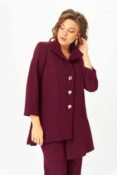 Костюм брючный 1110 винный Vilena