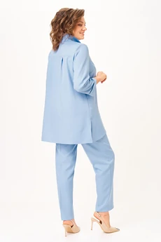 Костюм брючный 1110 голубой Vilena