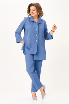 Костюм брючный 1110 джинс Vilena