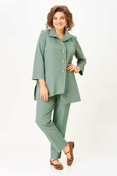 Костюм брючный 1110 полынь Vilena