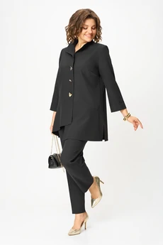 Костюм брючный 1110 черный Vilena