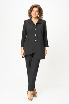Костюм брючный 1110 черный Vilena