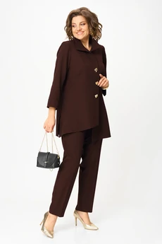 Костюм брючный 1110 шоколад Vilena