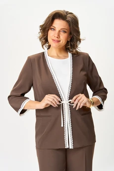 Костюм брючный 1113 шоколад Vilena