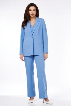 Костюм брючный 1119 голубой Vilena
