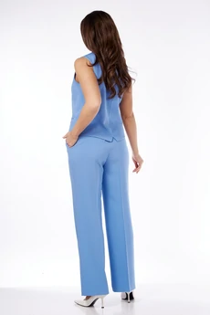 Костюм брючный 1119 голубой Vilena