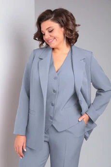 Костюм брючный 1119 светлый джинс Vilena