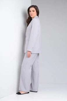 Коcтюм брючный 1120 серый Vilena