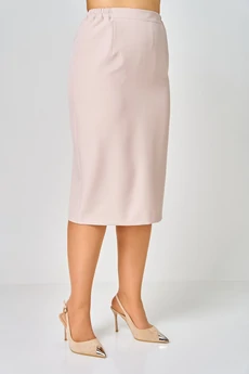 Костюм с юбкой 1126 кремовый Vilena