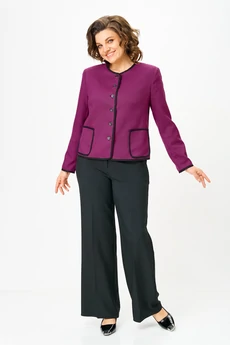 Костюм брючный 1127 фуксия Vilena