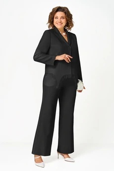 Костюм брючный 1137 черный Vilena
