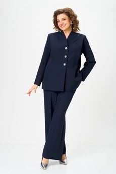Костюм брючный 1138 темно-синий Vilena