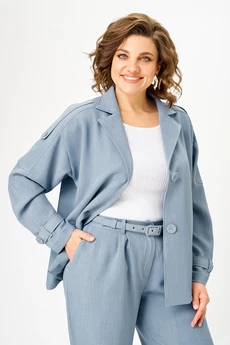 Костюм брючный 1150 джинс Vilena