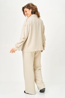 Костюм брючный 1150 бежевый Vilena