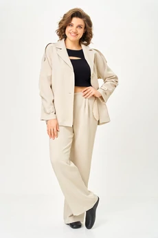 Костюм брючный 1150 бежевый Vilena