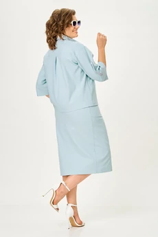 Костюм с юбкой 1152 мята Vilena