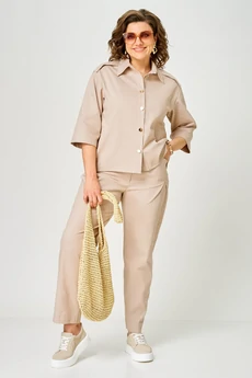 Костюм брючный 1158 песок Vilena