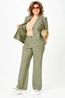 Костюм брючный 1170 хаки Vilena