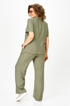 Костюм брючный 1170 хаки Vilena