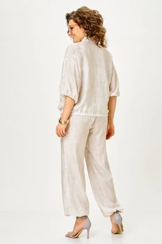 Костюм брючный 1173 молочный Vilena