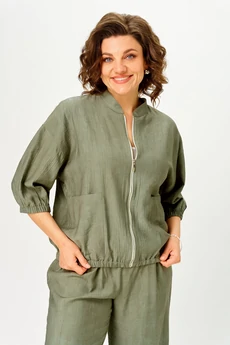 Костюм брючный 1173 хаки Vilena