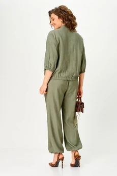 Костюм брючный 1173 хаки Vilena