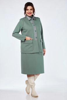 Костюм с платьем 936 мята Vilena