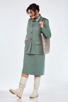 Костюм с платьем 936 мята Vilena