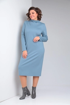 Костюм с платьем 936 светлый джинс Vilena
