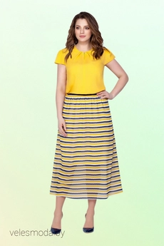 Костюм с юбкой 2107 Vitol Fashion