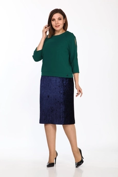 Костюм с юбкой 2109 Vitol Fashion