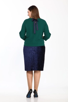 Костюм с юбкой 2109 Vitol Fashion