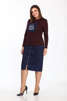 Костюм с юбкой 2111 Vitol Fashion